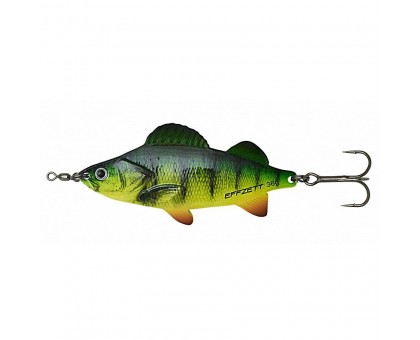 Блесна-колебалка DAM Effzett Perch Spoon 62гр 11см (fire perch UV)