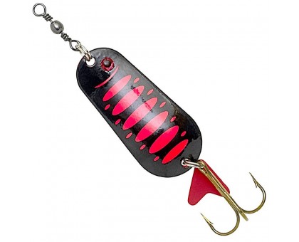 Блесна-колебалка DAM Effzett Standart 45гр 8см (fluo red/black UV) Блесна-колебалка DAM Effzett Standart 45гр 8см (fluo red/black UV)