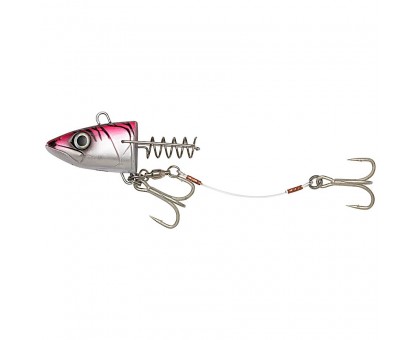 Оснастка DAM SALT-X DBS с 2 тройниками 3/0 200G / PINK MACKEREL