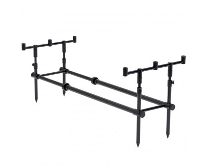 Подставка DAM MAD Black Block Alu Rod Pod для 3 удилищ max длина 105см Подставка DAM MAD Black Block Alu Rod Pod для 3 удилищ max длина 105см