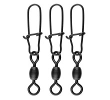 Вертлюжок DAM MADCAT Power Swivels с застежкой Snap 140кг 5шт