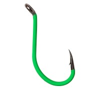 Крючок DAM MADCAT® A-STATIC Teaser Hook №6/0 5шт. (green)