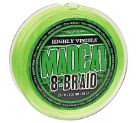 Шнур DAM MADCAT 8-Braid 270м 0,35мм 29.5кг/65Lb (green)