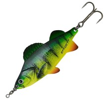 Блесна-колебалка DAM Effzett Perch Spoon 17гр 7см (fire perch uv)