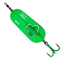 Блесна-колебалка DAM MADCAT A-STATIC Rattlin Spoon 110гр (green)