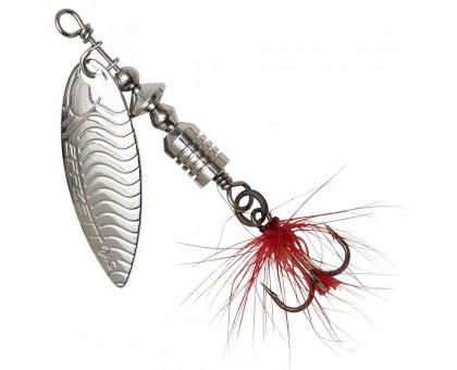 Блесна-вертушка DAM Effzett UV-Spinner с бородкой 3гр (silver) Блесна-вертушка DAM Effzett UV-Spinner с бородкой 3гр (silver)