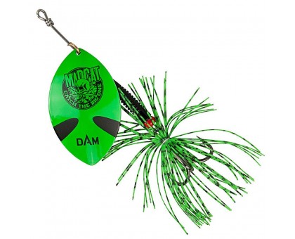 Блесна-вертушка на сома DAM MADCAT Big Blade Spinner 55гр тройник №2/0 (green) Блесна-вертушка на сома DAM MADCAT Big Blade Spinner 55гр тройник №2/0 (green)