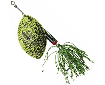 Блесна-вертушка на сома DAM MADCAT Big Blade Spinner 55гр тройник №3/0 (FLUO GREEN) Блесна-вертушка на сома DAM MADCAT Big Blade Spinner 55гр тройник №3/0 (FLUO GREEN)