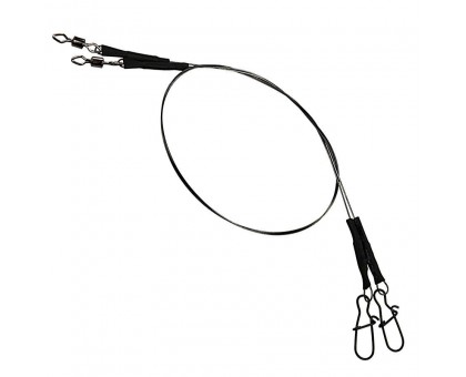 Поводок титановый DAM Effzet Kink-Free Titanium Leader 20см 7кг 2шт Поводок титановый DAM Effzet Kink-Free Titanium Leader 20см 7кг 2шт