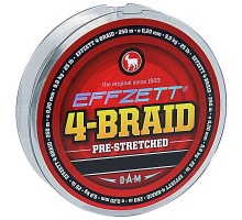 Шнур DAM Effzett 4-Braid 125м 0,18мм 9,1кг/20Lb (moss green)